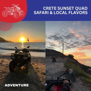 Crete Sunset Quad Safari & Local Flavors