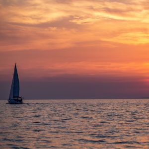 Dia Island Sunset Sailing Escape | The Storyteller’s Audio-Narrative Edition