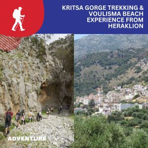 Kritsa Gorge Trekking & Voulisma Beach Experience from Heraklion