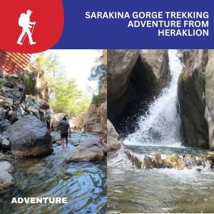 Sarakina Gorge Trekking Adventure from Heraklion | The Audio-Narrative Rock Edition